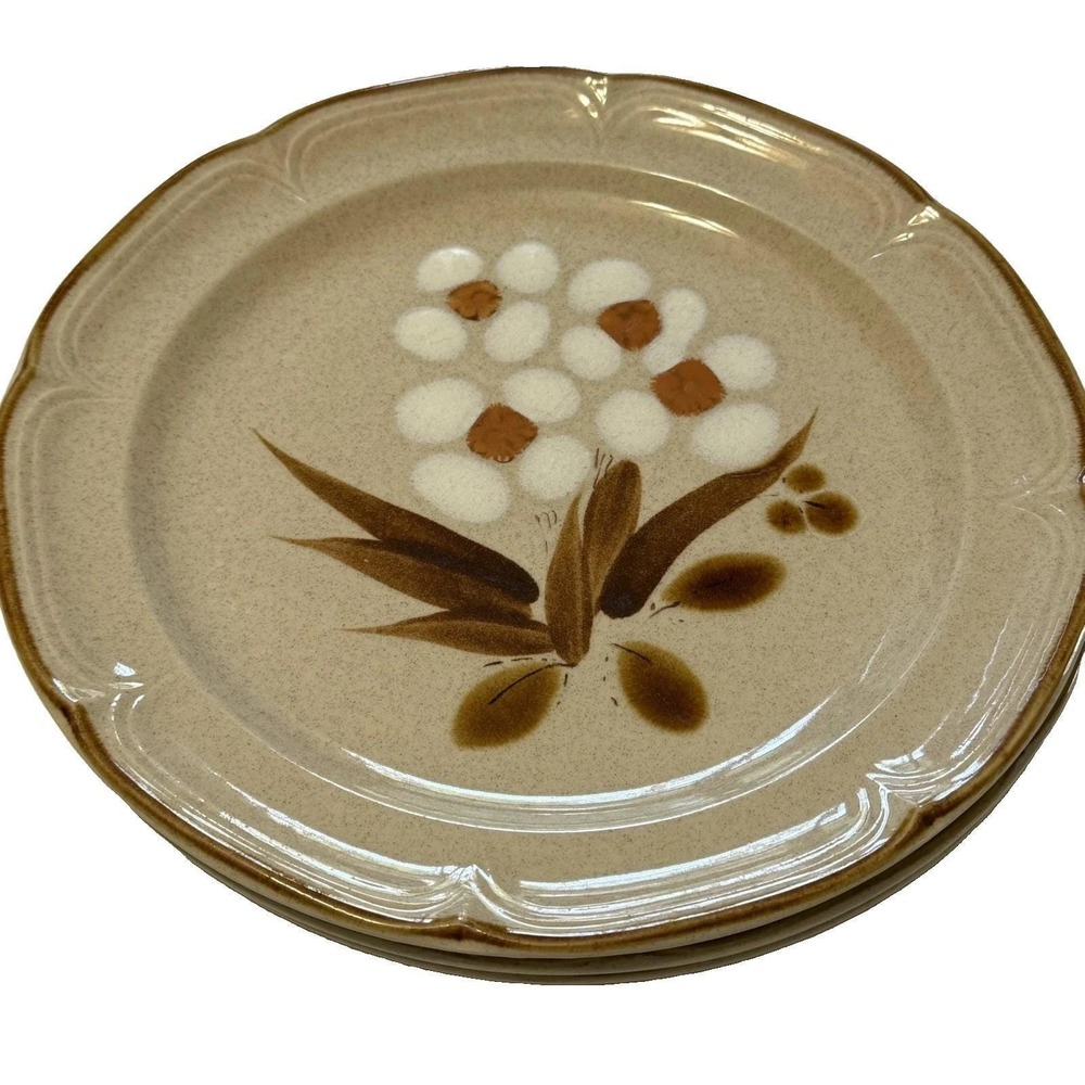1970s Castlewood Dinner Plates The Classics by Hearthside Discontinued Set of 3